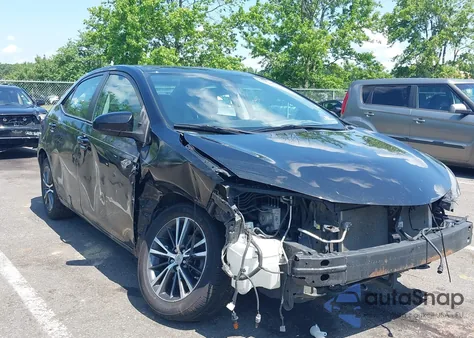 2017 Toyota Corolla Le из США, поврежденный, VIN 2T1BURHE3HC819569